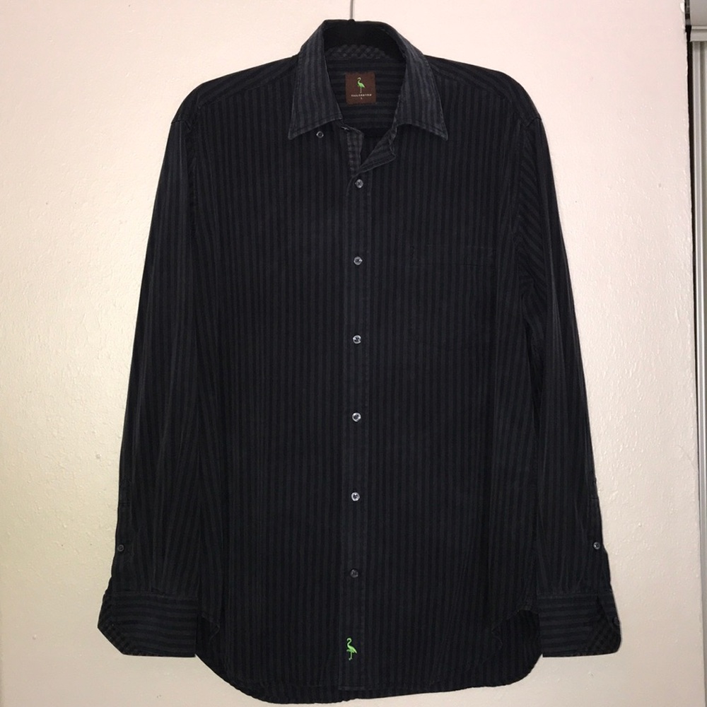 Striped button up shirt